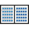 92744 Sénégal N°1149/1150 ONU uno nations unies united nations 1996 Non dentelé ** MNH Imperf feuille sheet