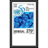 92744c Sénégal N°1149/1150 ONU uno nations unies united nations 1996 Non dentelé ** MNH Imperf 