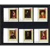 460d Yemen kingdom MNH ** N° 710 / 715 A Tableau (Painting) Rembrandt (Nederland) coin de feuille