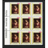 460e Yemen kingdom MNH ** N° 710/715 A Tableau (Painting) Rembrandt (Nederland) bloc 9 avec inscription