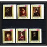 461b Yemen kingdom MNH ** N° 710 / 715 B Tableau (Painting) Rembrandt (Nederland) non dentelé (Imperf)