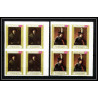 461d Yemen kingdom MNH ** N° 710 / 715 B Tableau (Painting) Rembrandt bloc 4 non dentelé (Imperf) 