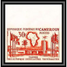 92809 Cameroun N°383 coupe Football soccer des tropiques 1964 entree stade essai proof Non dentelé ** MNH Imperf