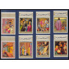 462aa Fujeira MNH ** N° 431 / 438 A scenes from the bible religion adam et eve jesus christ Tableau (Painting)