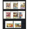 462f Yemen kingdom MNH ** N° 412 / 419 A + Bloc N° 54 moorish in spain Tableau (Painting) echecs chess 
