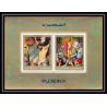 463 Fujeira MNH ** Bloc N° 20 A scenes from the bible religion adam et eve jesus christ