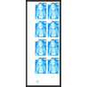 93047 Niue N°482 renoir portait jeune fille Tableau Painting essais Non dentelé ** MNH Imperf progressive proof bloc 8