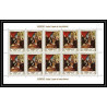 465 Ajman MNH ** N° 225 / 234 A Tableau (Painting) durer rubens vermeer caravaggio feuilles sheets