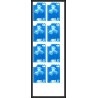 93051 Niue N°483 renoir berard Tableau Painting essais Non dentelé ** MNH Imperf progressive proof bloc 8