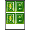 93060 Niue bloc N°91/92 renoir Tableau Painting essais Non dentelé ** MNH Imperf collective progressive proof