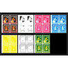 93061 Niue bloc N°91/89 renoir strozzi Tableau Painting essais Non dentelé ** MNH Imperf collective progressive proof
