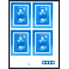 93062 Niue bloc N°92 renoir berard Tableau Painting essais Non dentelé ** MNH Imperf progressive proof