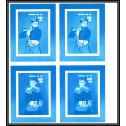 93063 Niue bloc N°90/92 renoir manet Tableau Painting essais Non dentelé ** MNH Imperf collective progressive proof