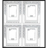 93063 Niue bloc N°90/92 renoir manet Tableau Painting essais Non dentelé ** MNH Imperf collective progressive proof