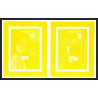 93070 Niue bloc N°89/82 renoir strozi Tableau Painting essais Non dentelé ** MNH Imperf collective progressive proof