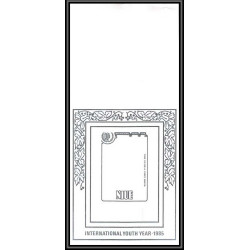 93072 Niue bloc N°89 strozi Tableau Painting essais Non dentelé ** MNH Imperf progressive proof