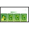 93073 Niue bloc N°89/481 mannet strozi Tableau Painting essais Non dentelé ** MNH Imperf collective progressive proof