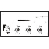 93073 Niue bloc N°89/481 mannet strozi Tableau Painting essais Non dentelé ** MNH Imperf collective progressive proof