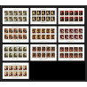 466 Ajman MNH ** N° 225 / 234 B Tableau (Painting) durer rubens feuilles sheets non dentelé (Imperf)