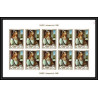 466 Ajman MNH ** N° 225 / 234 B Tableau (Painting) durer rubens feuilles sheets non dentelé (Imperf)
