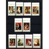 466a Ajman MNH ** N° 225 / 234 B Tableau (Painting) durer rubens vermeer caravaggio non dentelé (Imperf)