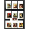 466a Ajman MNH ** N° 225 / 234 B Tableau (Painting) durer rubens vermeer caravaggio non dentelé (Imperf) 