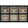 473 Ras Al Khaima MNH ** N° 267 / 272 A christmas (noel) botticelli Tableau (Painting)s) feuilles sheets