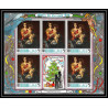 473 Ras Al Khaima MNH ** N° 267 / 272 A christmas (noel) botticelli Tableau (Painting)s) feuilles sheets
