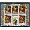 473 Ras Al Khaima MNH ** N° 267 / 272 A christmas (noel) botticelli Tableau (Painting)s) feuilles sheets