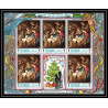 473 Ras Al Khaima MNH ** N° 267 / 272 A christmas (noel) botticelli Tableau (Painting)s) feuilles sheets