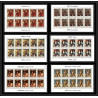 474 Ajman MNH ** N° 209 / 214 A Tableau (Painting) Auguste Renoir Terbrugghen France feuilles sheets