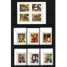 474b Ajman MNH ** N° 209 / 214 A + bloc N° 21 Tableau (Painting) Renoir Terbrugghen France coin de feuille