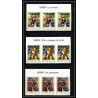 475c Ajman MNH ** N° 209 / 214 B Tableau (Painting) Auguste Renoir non dentelé (Imperf) bande de 3 titre