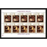 477 - Ajman MNH ** N° 271 / 276 A Tableau (Painting) hunting Chiens (chien dog dogs) chasse feuilles sheets 