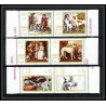 477a - Ajman MNH ** N° 271 / 276 A Tableau (Painting) hunting Chiens chien dog dogs van Dyck Vélasquez Wildens