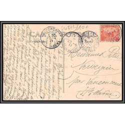 10072 nancy aviation atterissage les félicitations à aubrun 22/4/1911 Carte postale postcard tunisie pour Vauconcourt