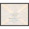 10073 boutarel UPU 14/11/1949 lettre cover BONE Algérie pour asnières Par avion