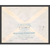 10074 boutarel UPU 28/11/1949 lettre cover BONE Algérie pour asnières Par avion