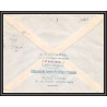10075 boutarel UPU 25/11/1949 lettre cover BONE Algérie pour asnières Par avion
