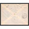 10131 aero club roussillon 1/5/1939 perpignan limoges affranchissement paix bande pub mercure coin daté lettre cover