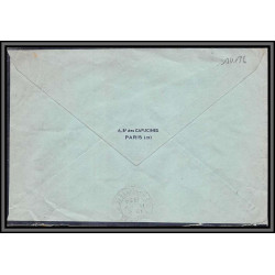 10136 AIR BLEU N°368 1ère liaison postal de nuit Paris Pau via Bordeaux 10/5/1939 lettre cover France aviation 