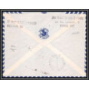 10182 1ère liaison aerienne france amérique du sud 22/6/1946 paris air france buenos ayres argentina lettre cover France