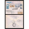 10230 25ème anniversaire traversée de l'atlantique sud mermoz 12/5/1955 buenos ayres argentina tourcoing lettre cover