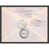 10230 25ème anniversaire traversée de l'atlantique sud mermoz 12/5/1955 buenos ayres argentina tourcoing lettre cover