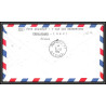 10246 1ère liaison aérienne directe par TAI france polynésie via los angeles tour du monde 5/5/1960 lettre cover France 