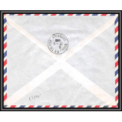 10257 N°1265 jean bouin olympics roma 1ère liaison par jetliner dc8 UAT PARIS johanesburg rsa 14/9/1960 lettre cover