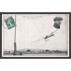 10276 latham sur aeroplane antoinette antoinette carte postale postacard France aviation 
