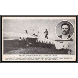 10277 dans l'est vedrines va partir pour la chasse aux taubes carte postale postacard France aviation 