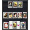 479d Yemen kingdom MNH ** N° 594 / 603 B bloc 134 day of child Tableau tableaux painting Non dentelé imperf Renoir