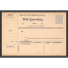 11482 Postanweisung entier stationery neuf tb carte postale postcard allemagne konigreich Wurtemberg 
